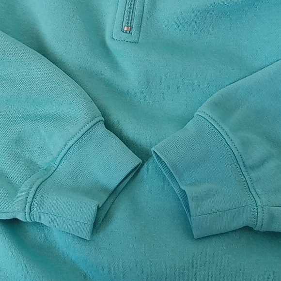 Blair Yoke Vintage Sweatshirt Size M Aqua Green / Blue - Picture 7 of 8